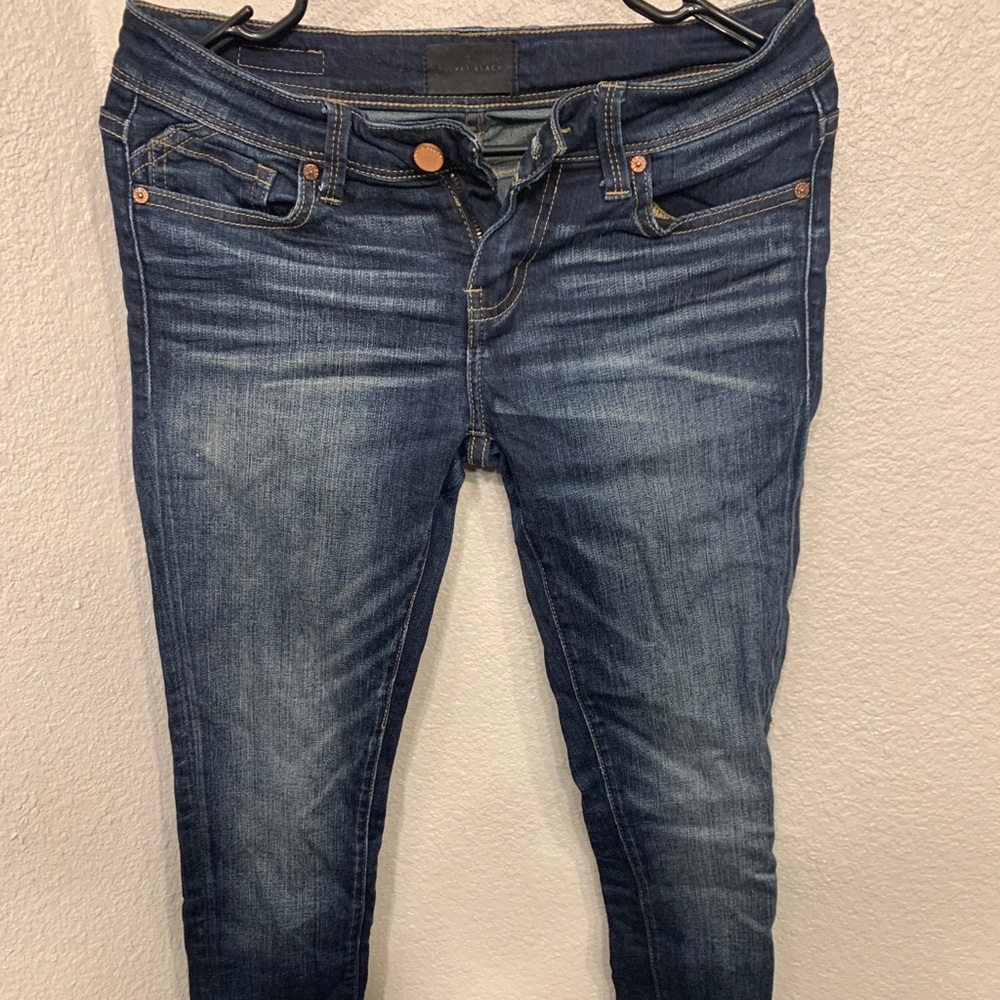 Buckle black jeans Midrise